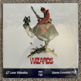 Wizards Laserdisc - Very Rare Cartoon Animation