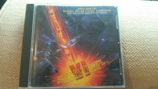 Rare 1991 Cd Star Trek Vi The Undiscovered Country Movie Soundtrack