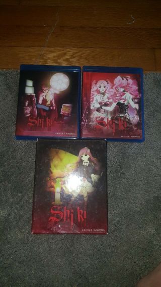 Shiki: Complete Series Limited Edition Box Set (blu - Ray/dvd) Rare