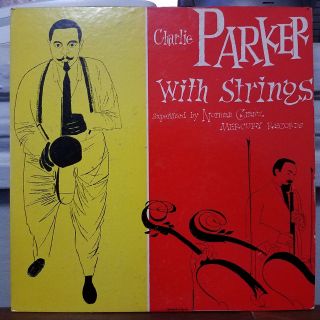 Rare Jazz 10 " - Charlie Parker With Strings - (only Jacket) - No Lp - David Stone Martin