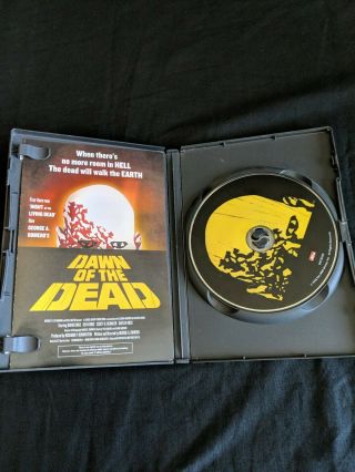 Dawn of the Dead Special Divimax Edition DVD Rare OOP 1978 Horror AUTOGRAPHED 4