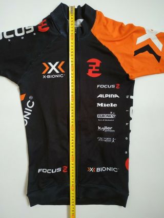focus x - bionic team cycing jersey,  Rare,  Mens,  Size - Small 7