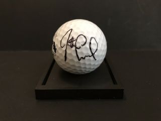Justin Leonard Hand Signed Titleist 2004 Ryder Cup Golf Ball Oakland Hills Rare