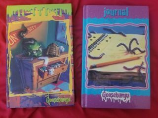 Goosebumps Journals (2) Rare Collectibles