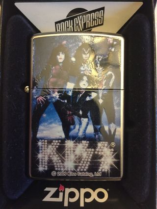 Kiss Zippo Lighter Rare And Hard To Find Get It For The Farewell Tour
