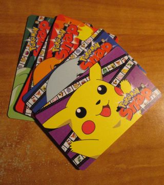 Pokemon SNAP Pikachu,  Bulbasaur,  Squirtle,  Charmander SMART CARD Blockbuster Video 2