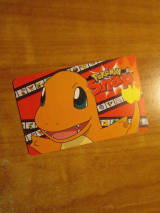 Pokemon SNAP Pikachu,  Bulbasaur,  Squirtle,  Charmander SMART CARD Blockbuster Video 5
