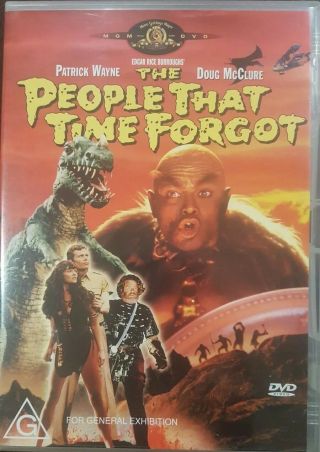 The People That Time Forgot Rare Dvd Patrick Wayne Doug Mcclure Film Fantasy