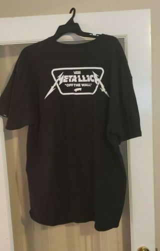 2x Vans X Metallica Off The Wall Xxl - Large Men 