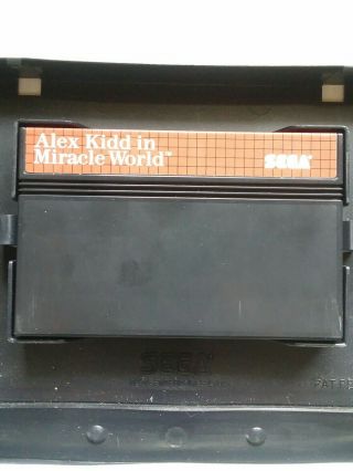 Alex Kidd in Miracle World Complete (Sega Master,  1986) Rare Poster. 3