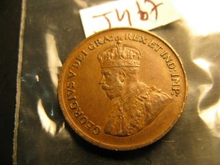 Canada 1930 Keydate Rare Small Cent Penny Idj467.