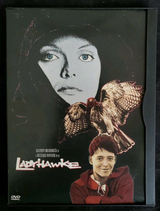 Ladyhawke (dvd,  1997,  Snap Case) Matthew Broderick Michelle Pfeiffer Rare Oop