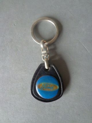 Vintage Rare Keychain Keyring Porte - Clés Schlusselanhanger Ford