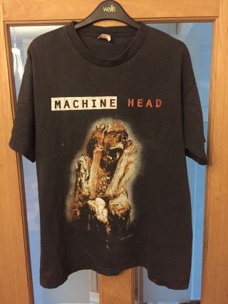 Machine Head Tshirt The More Things Change Vintage Metal Band 90s Vintage Rare