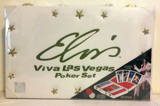 Elvis Presley " Viva Las Vegas " Poker Set Very Rare Brand New/sealed