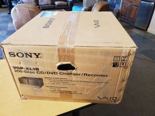 RARE Sony VGP - XL1B 200 Disc CD/DVD Changer / Recorder - - 2 Available 6