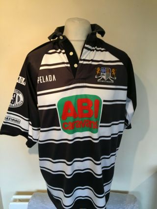 Vintage Rare Hull Fc 1994 - 95 Rugby League Home Shirt Xl Mens Pelada