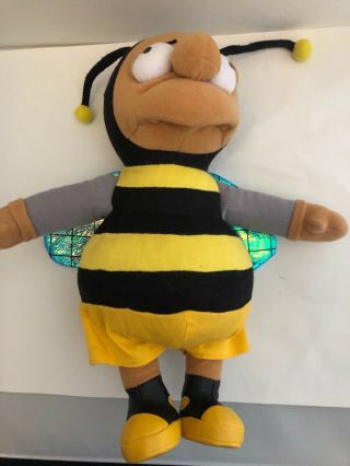 Rare The Simpson’s Plush Applause 2004 Bumble Bee Man