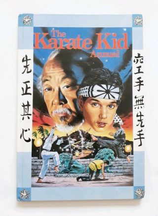 The Karate Kid Annual Vintage Film Hardback Rare 1989 Edition 1980s Retro
