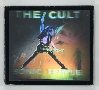 The Cult - Sonic Temple (cd,  Apr - 1989,  Sire) Rare Digipak Hologram