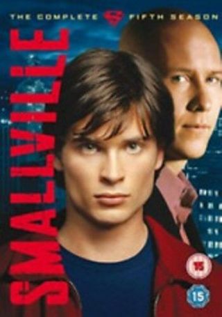 Rare - - Dc - Smallville - Complete - 5th - Fifth Season (dvd,  6 - Disc Set) Tom Welling