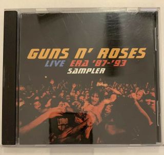 Guns N‘ Roses - Live Era ‘87 - ‘93 Sampler - Cd Rare Promo 1999