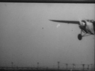 RARE 16mm FILM 1930s ADVENTURES OF THE NEWSREEL CAMERAMEN Airplane MOVIE 3