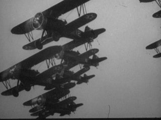 RARE 16mm FILM 1930s ADVENTURES OF THE NEWSREEL CAMERAMEN Airplane MOVIE 5