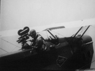 RARE 16mm FILM 1930s ADVENTURES OF THE NEWSREEL CAMERAMEN Airplane MOVIE 6