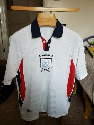 Rare Old England 1998 Football Shirt Size Xtr Large