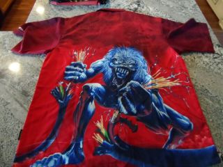 Iron Maiden Dragonfly Shirt Real Live One Art,  VERY rare Only on Ebay 3