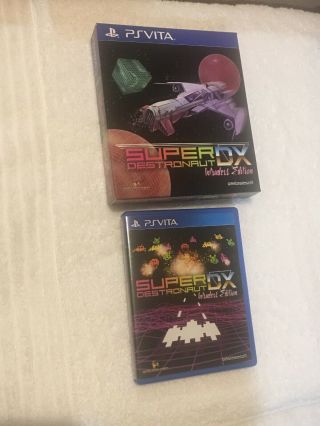 Ps Vita Destronaut Dx Intruders Edition Rare Ps Vita Game