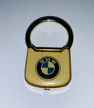 Rare Vintage Bmw Keyring Keychain,  2 Inches Tall,  Opens And Perfect