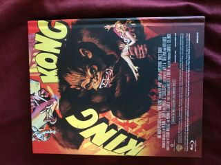 Rare KING KONG (1933 Version) Blu - Ray Movie w/ Digi - Book (2010) 2