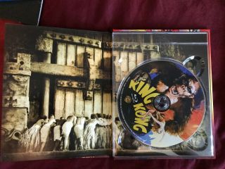 Rare KING KONG (1933 Version) Blu - Ray Movie w/ Digi - Book (2010) 3