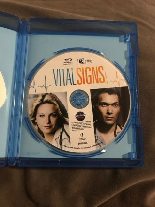 Vital Signs Blu - ray Diane Lane Jimmy Smits Anchor Bay HTF RARE OOP 3