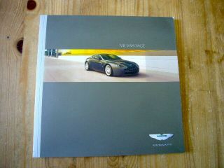 Aston Martin V8 Vantage Brochure,  2004,  Increasingly Rare