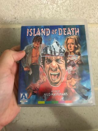 Island Of Death (2pc) (w/dvd) Arrow Films Usa Version Oop Very Rare Blu