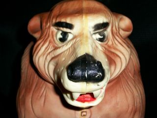Rare Vintage Marx Bop A Bear Battery Operated Bear Toy Hunting Target Game