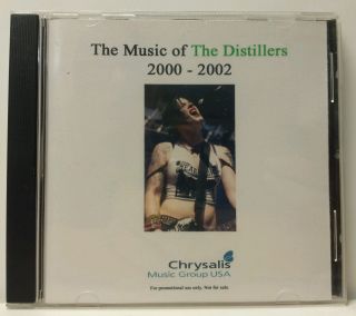 The Music Of The Distillers 2000 - 2002 Rare Advertising Marketing Cd
