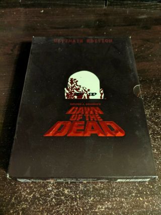 Dawn Of The Dead (4 - Disc Set,  Ultimate Edition) Savini Romero Horror Oop Rare