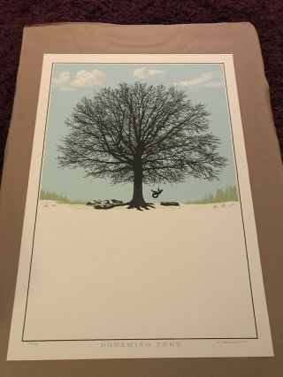 Mark Brabant Dreaming Tree GID Print Set Dave Matthews Band DMB Poster Rare 6