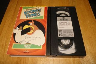 The Golden Age Of Looney Tunes - Volume 2 - Firsts (vhs,  1992) Animated Rare