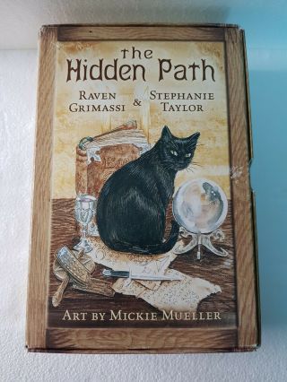 Very Rare " The Hidden Path " Deck & Book
