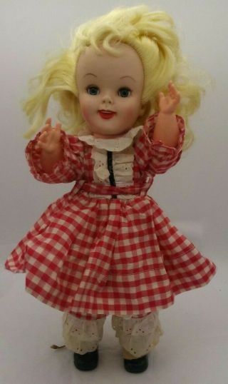 Vintage Pollyanna Disney Uneeda Doll 1960s Haley Mills Rare 16 " Size All Orig