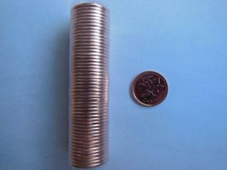 1 - 2012 Roll Copper Plated Steel Canadian Penny Very Rare Magnetic