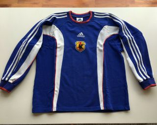 Rare Vintage Adidas Japan Football Jumper Jersey Top 90s Retro Originals