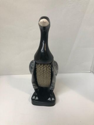Vintage Brush Figural Goose Duck Shoe Nylon Plastic Whisk Rare