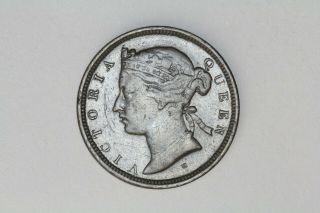 Straits Settlements - 1/2 cent 1872 rare coin (24) 2
