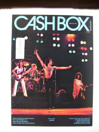 Queen Cover Rare 1977 10x14 " Print Album Lp Cd Promo Ad